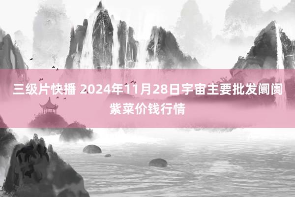 三级片快播 2024年11月28日宇宙主要批发阛阓紫菜价钱行情