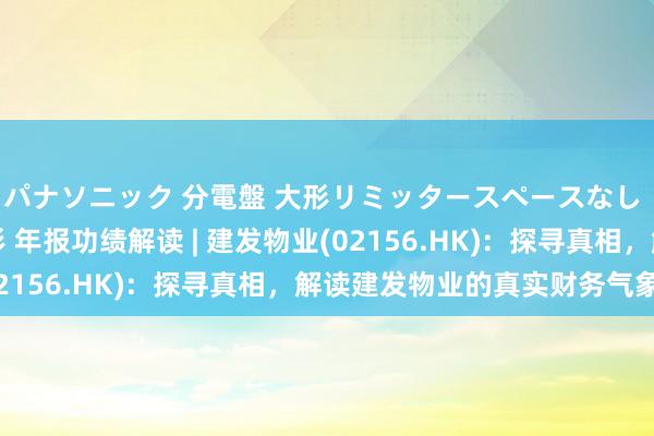 パナソニック 分電盤 大形リミッタースペースなし 露出・半埋込両用形 年报功绩解读 | 建发物业(02156.HK):  探寻真相，解读建发物业的真实财务气象
