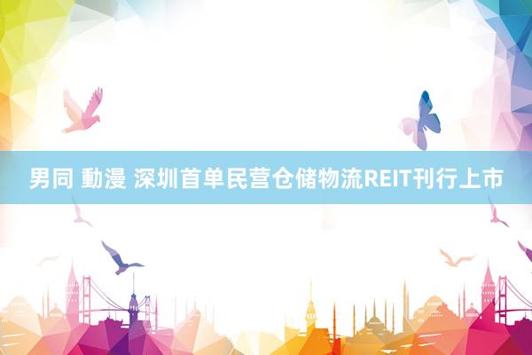 男同 動漫 深圳首单民营仓储物流REIT刊行上市